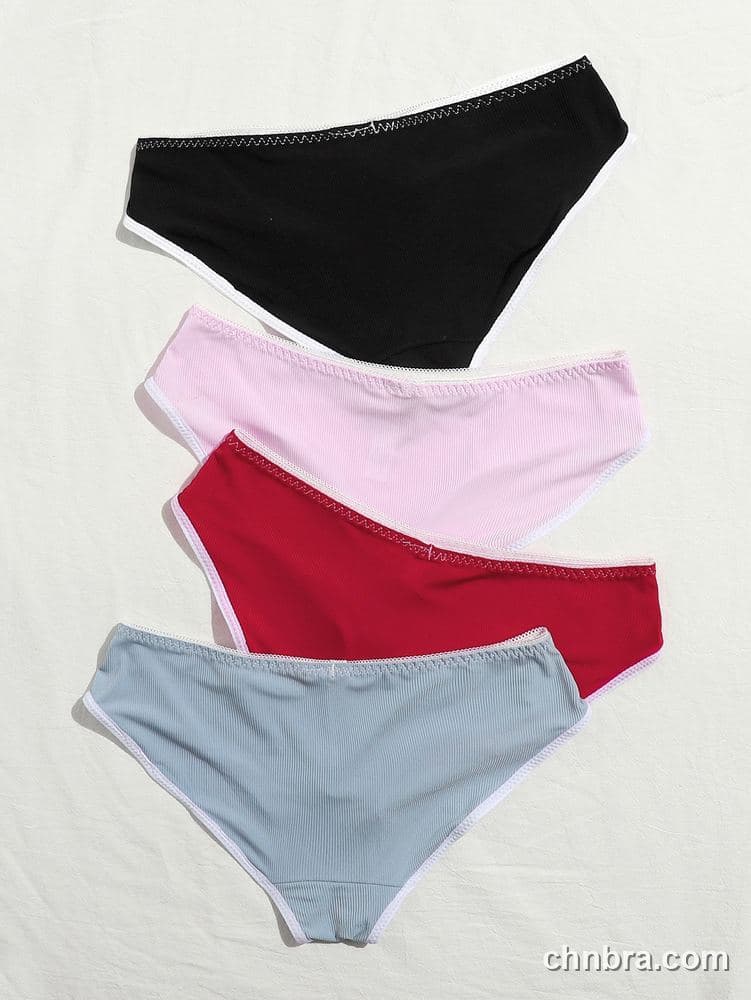 Ribbed Bikini Panties 4-Pack – Bulk Wholesale, Lingerie Supplier 2