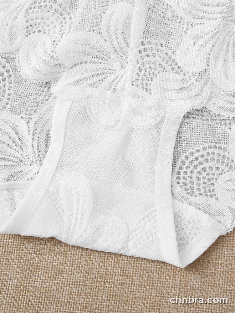 Women's Black Floral Lace Bikini Panties 3-Pack – Wholesale Panties Manufacturing Factory 5