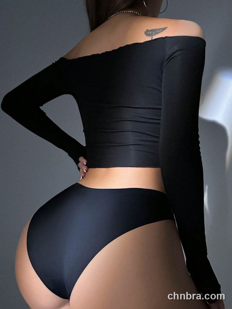 Women's Black Scallop Lace Bikini Panties – OEM / ODM Underwear Manufacturer 2