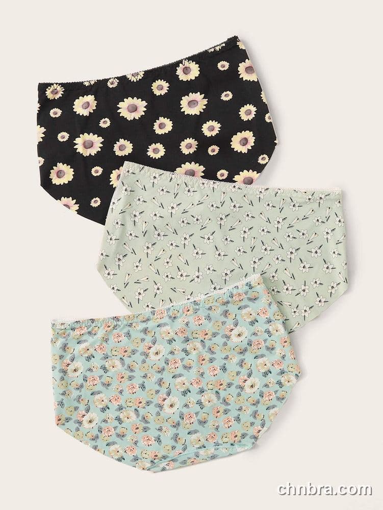 Custom Seamless Printed Briefs 3-Pack – Wholesale Direct from Factory 2