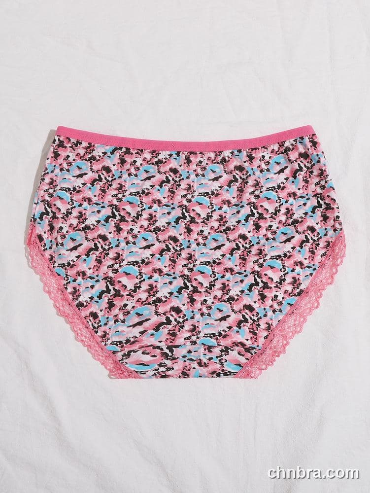 Pink Printed Mesh Briefs – Bulk Wholesale, Lingerie Supplier 17