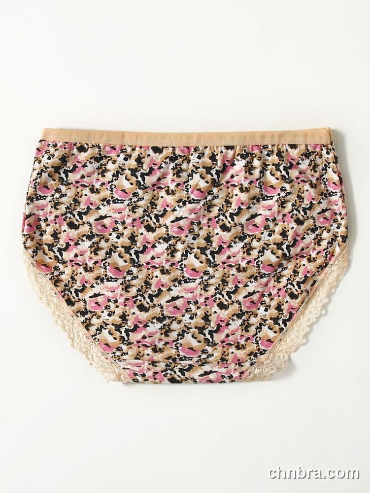 Pink Printed Mesh Briefs – Bulk Wholesale, Lingerie Supplier 22