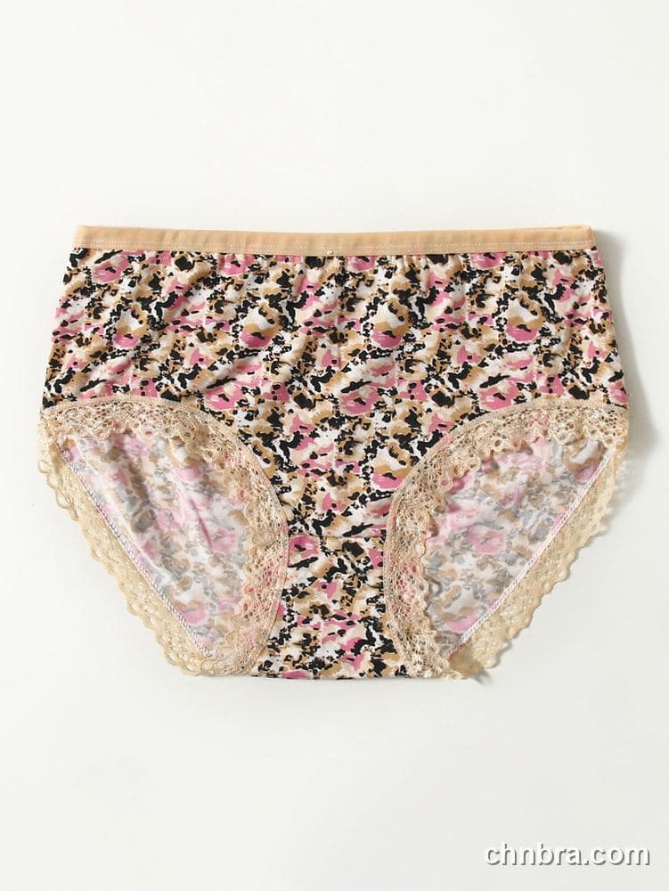 Pink Printed Mesh Briefs – Bulk Wholesale, Lingerie Supplier 23