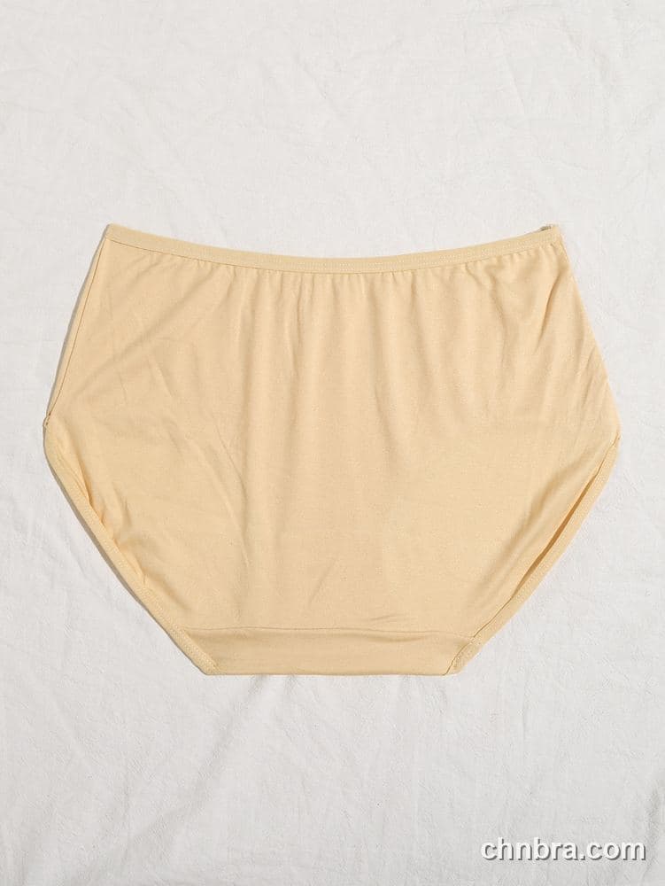 Wholesale Women's Beige Cotton-Feel Briefs – Direct Factory 2