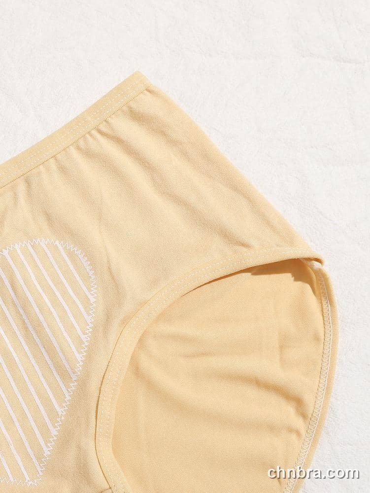 Wholesale Women's Beige Cotton-Feel Briefs – Direct Factory 4