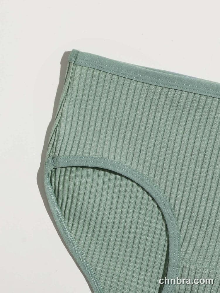 Women's Cream Ribbed Cotton Briefs – Wholesale Panties Manufacturing Factory 20