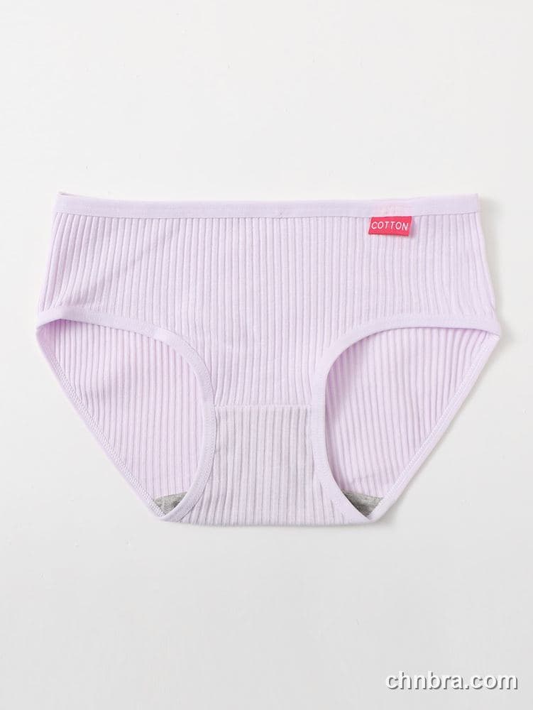 Women's Cream Ribbed Cotton Briefs – Wholesale Panties Manufacturing Factory 28