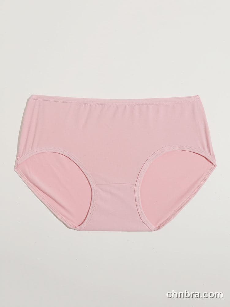 Wholesale Women's Pink Smooth Mid-Rise Briefs – Direct Factory 3