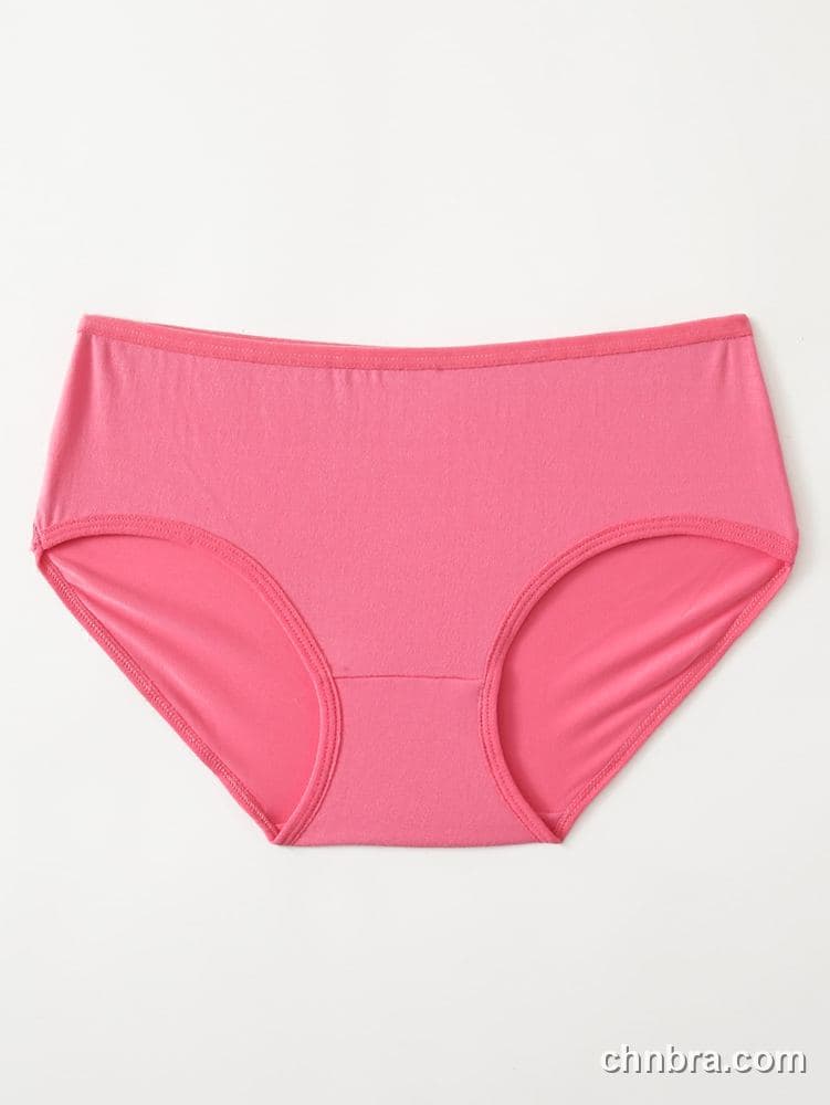 Wholesale Women's Pink Smooth Mid-Rise Briefs – Direct Factory 34
