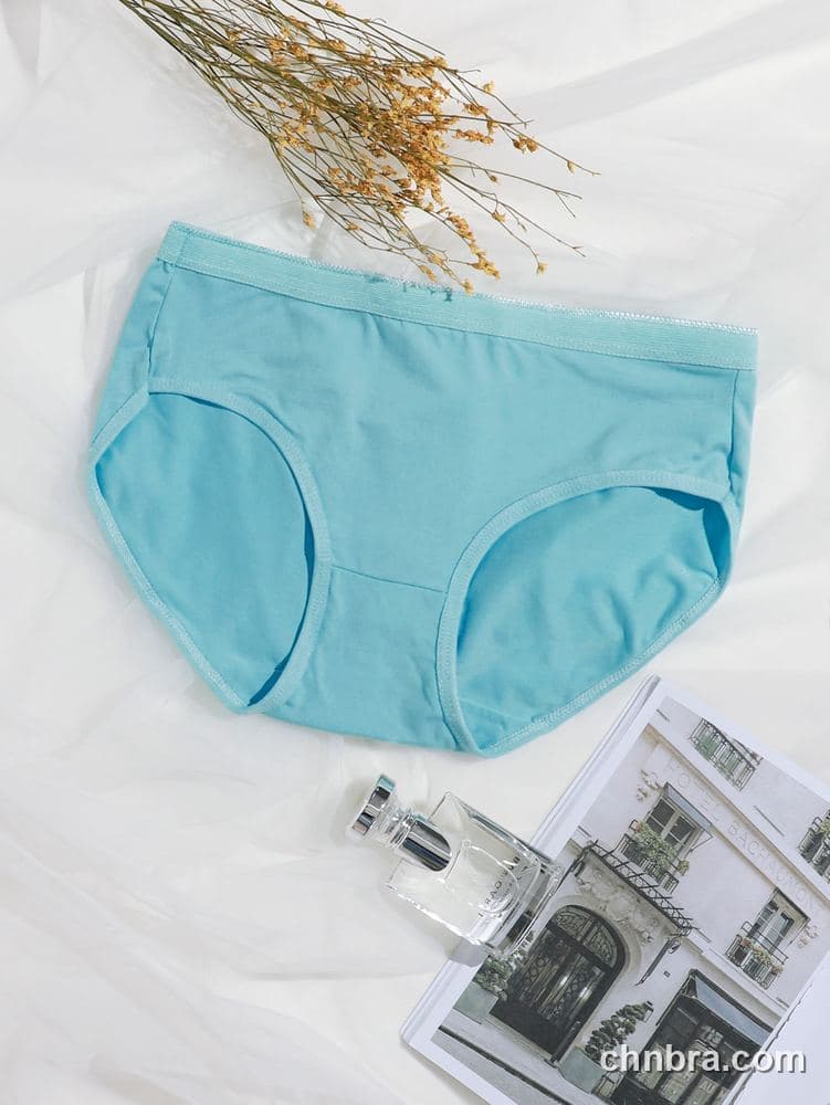 Women's Aqua Cotton Briefs – Wholesale Panties Manufacturing Factory