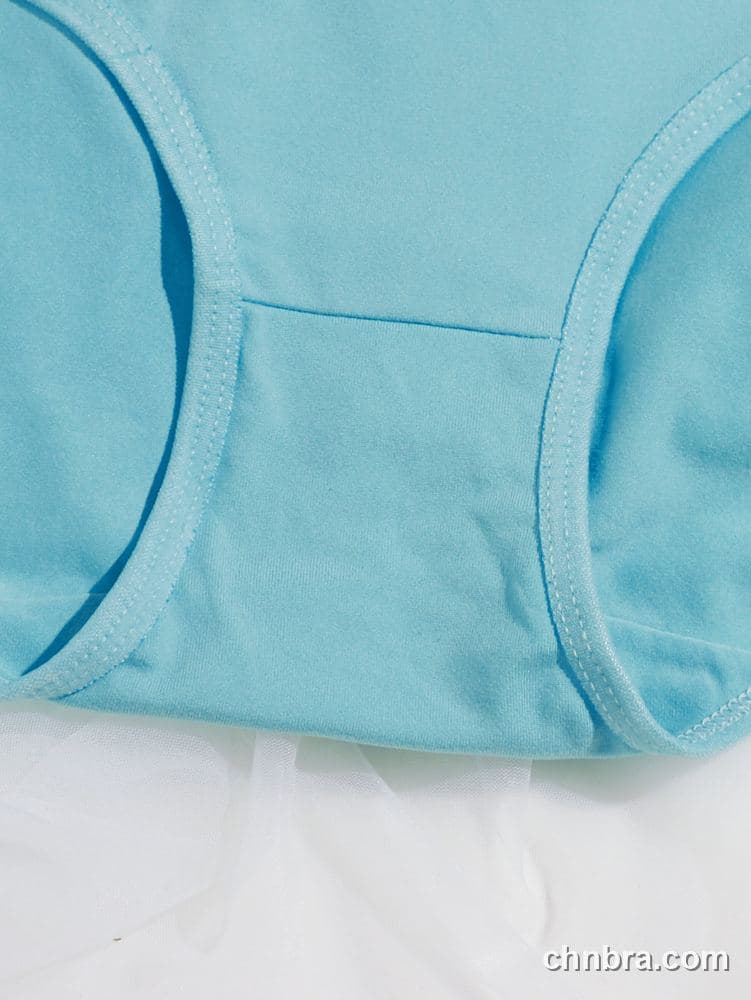 Women's Aqua Cotton Briefs – Wholesale Panties Manufacturing Factory 4