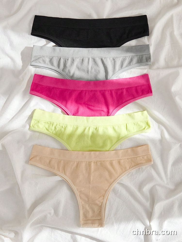 Custom Seamless Cheeky Panties 5-Pack – Wholesale Direct from Factory 2