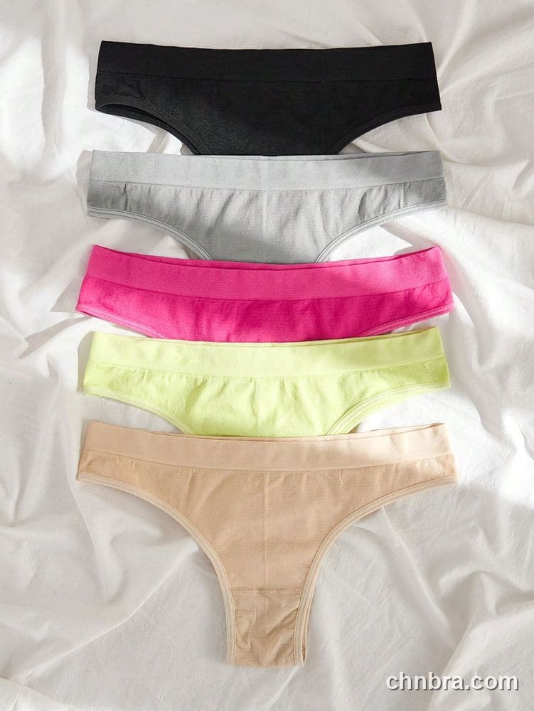 Custom Seamless Cheeky Panties 5-Pack – Wholesale Direct from Factory 4