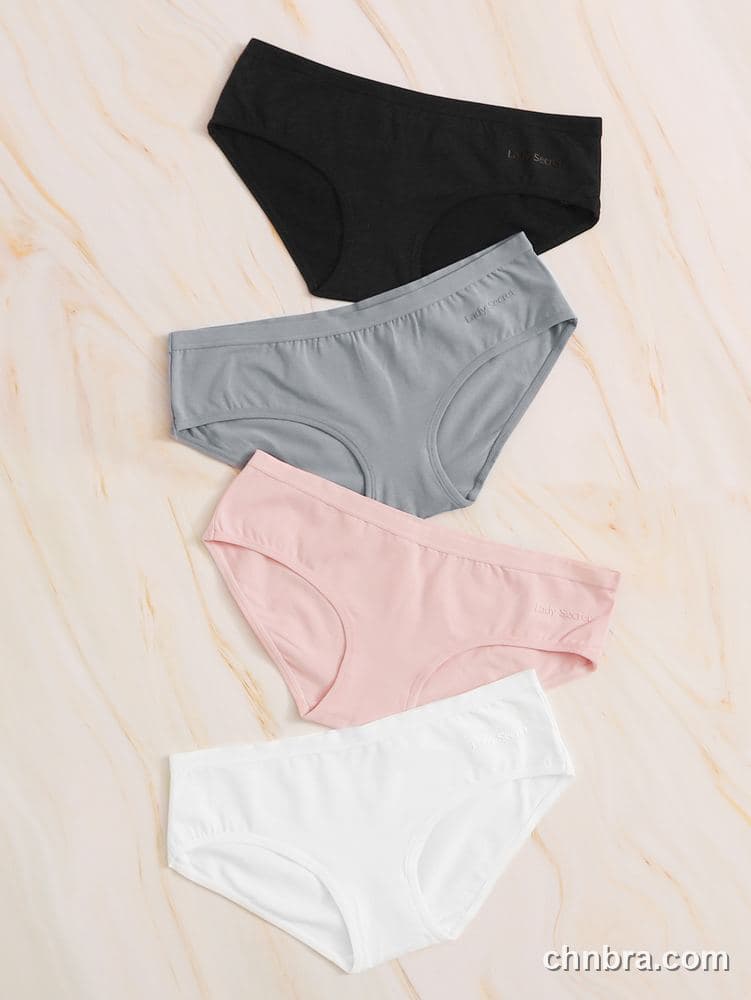 Women's Black Seamless Hipster Panties 4-Pack – OEM / ODM Underwear Manufacturer 3