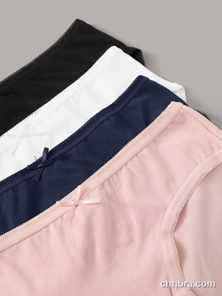 Black Cotton Hipster Panties 4-Pack – Factory Wholesale, Everyday Wear 5
