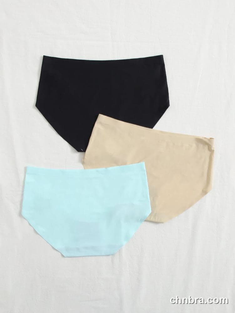 Black Seamless Hipster Panties 3-Pack – Bulk Wholesale, Lingerie Supplier 2