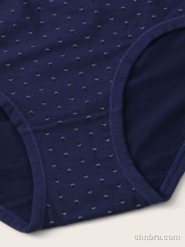 Wholesale Women's Navy Cotton Hipster Panties 3-Pack – Direct Factory 4