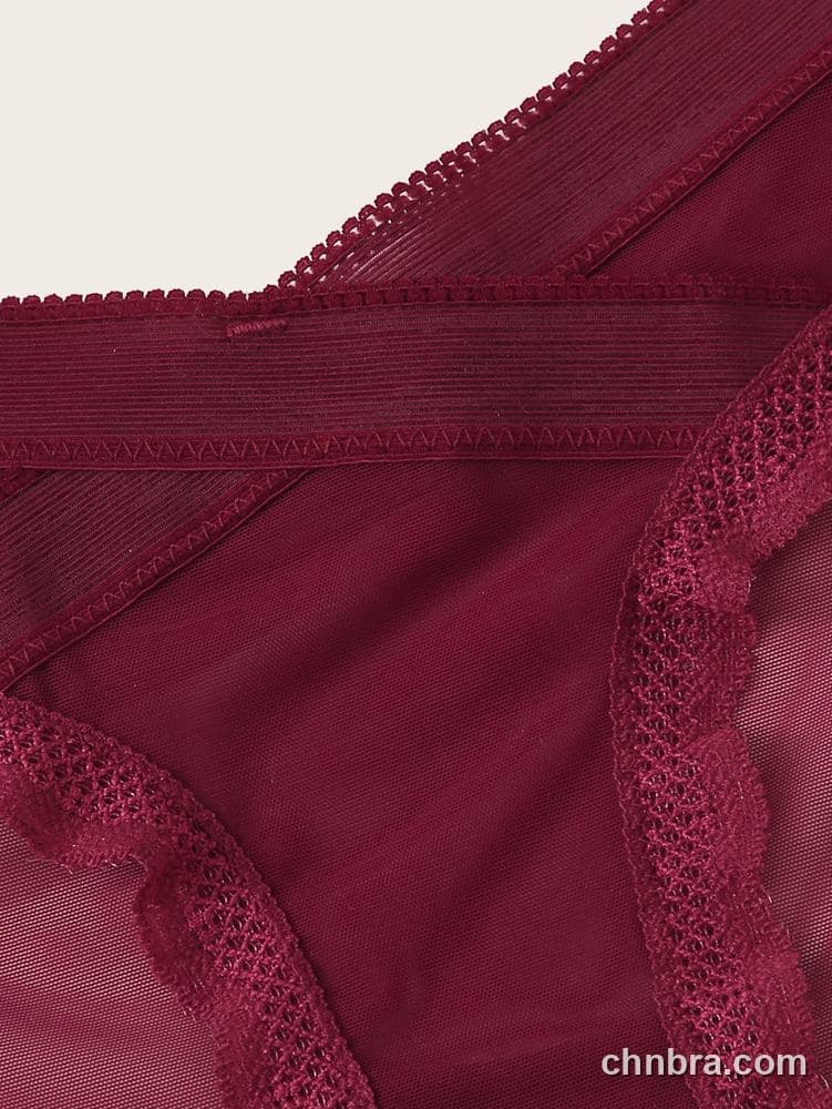 Women's Black Sheer Mesh Hipster Panties 2-Pack – OEM / ODM Underwear Manufacturer 5