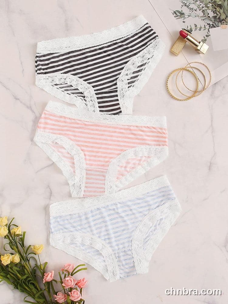 Women's Black Printed Hipster Panties 2-Pack – Wholesale Panties Manufacturing Factory 11