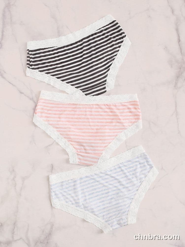 Women's Black Printed Hipster Panties 2-Pack – Wholesale Panties Manufacturing Factory 12