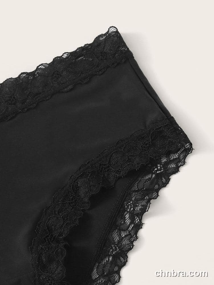 Women's Black Printed Hipster Panties 2-Pack – Wholesale Panties Manufacturing Factory 18