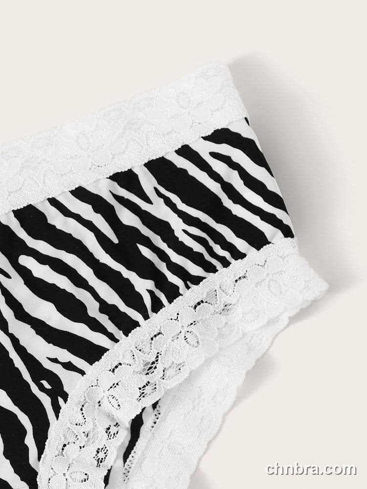 Women's Black Printed Hipster Panties 2-Pack – Wholesale Panties Manufacturing Factory 24