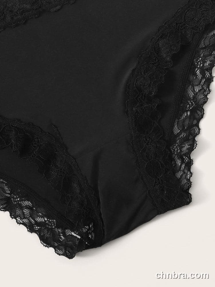 Women's Black Printed Hipster Panties 2-Pack – Wholesale Panties Manufacturing Factory 8