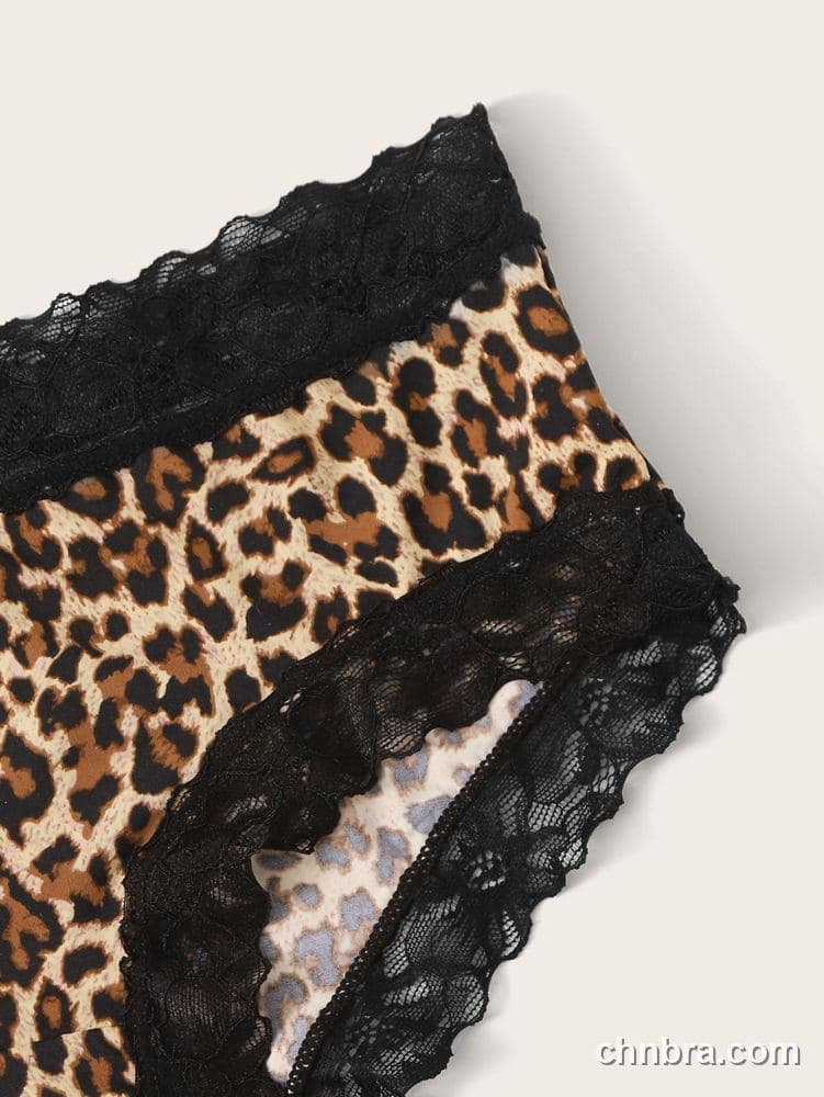 Women's Black Printed Hipster Panties 2-Pack – Wholesale Panties Manufacturing Factory 9