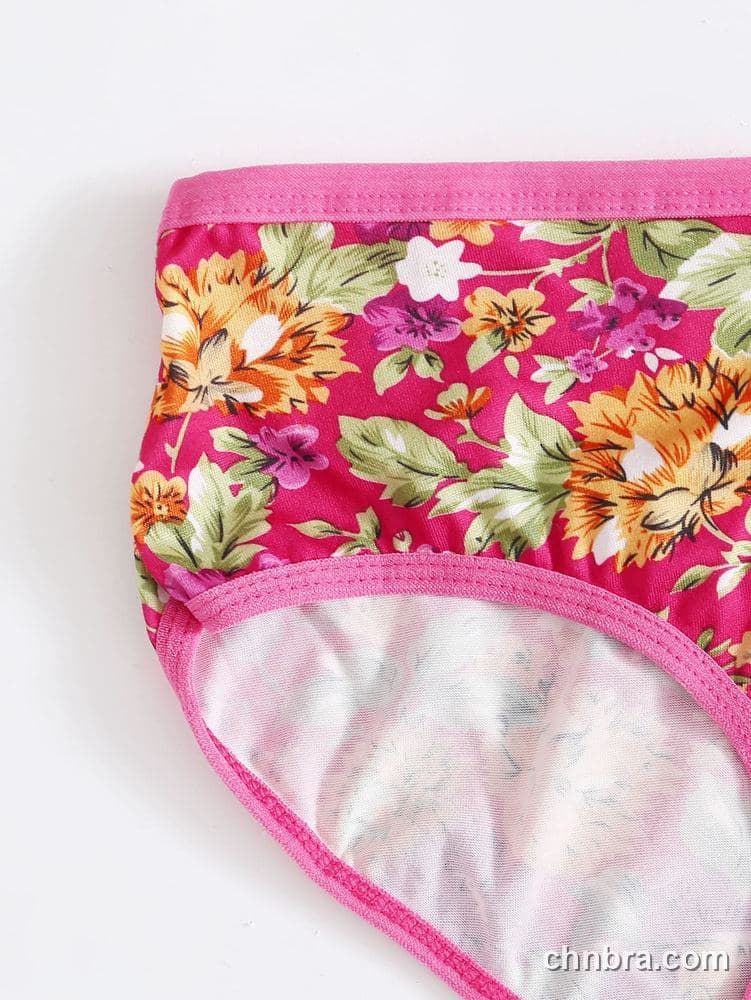 Wholesale Women's Black Floral Print Hipster Panties – Direct Factory 14