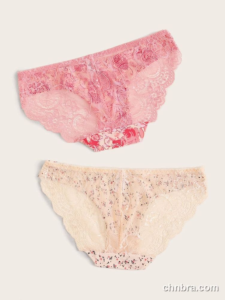Custom White Printed Hipster Panties 2-Pack – Wholesale Direct from Factory 7