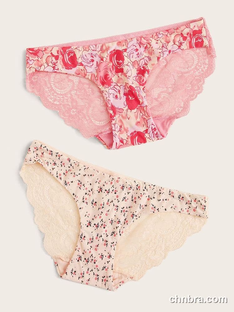 Custom White Printed Hipster Panties 2-Pack – Wholesale Direct from Factory 8