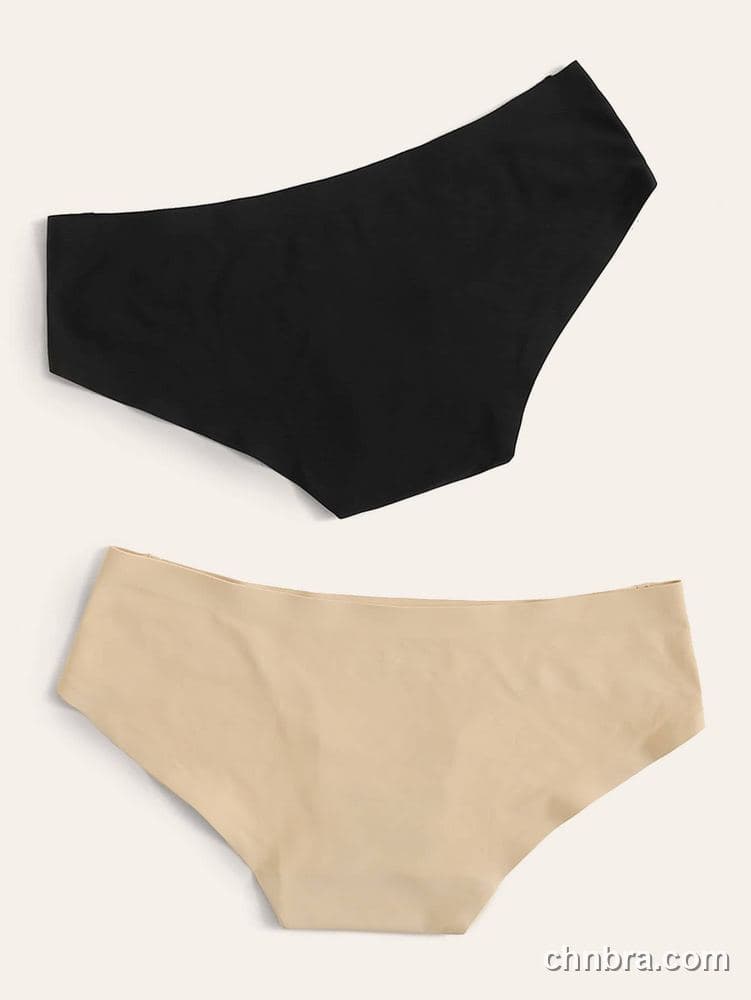 Wholesale Women's Black Seamless Hipster Panties 2-Pack – Direct Factory 2