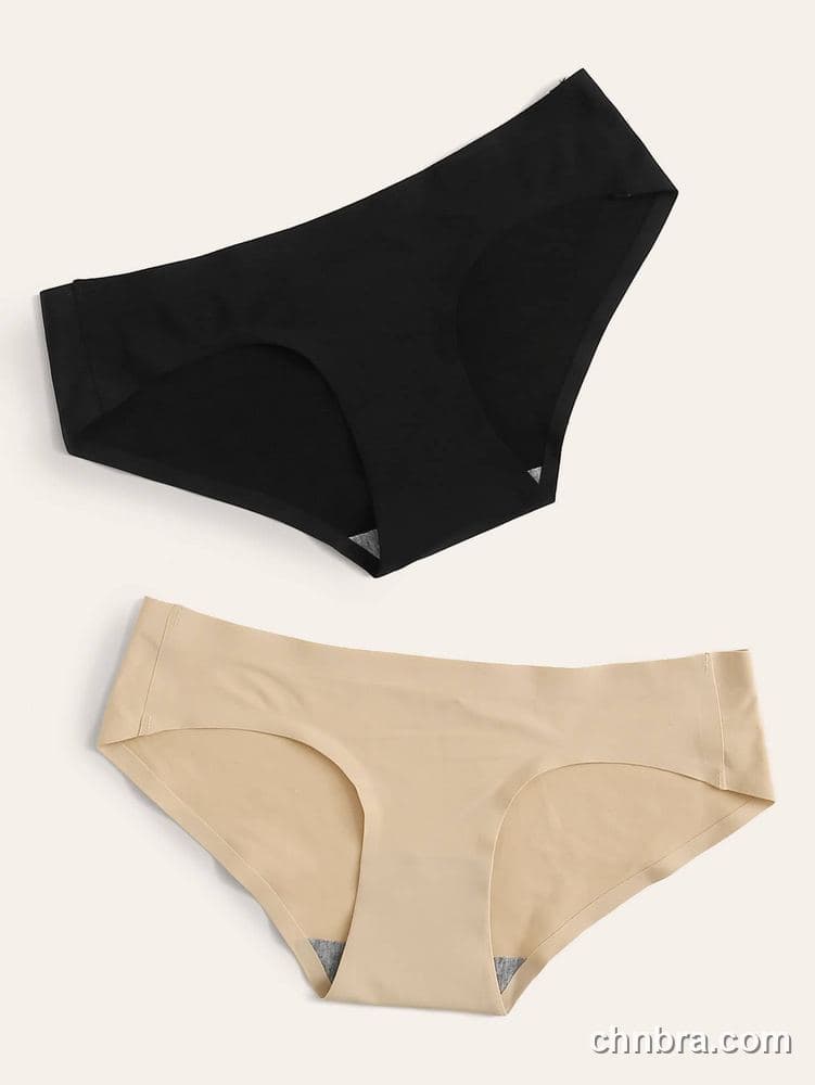 Wholesale Women's Black Seamless Hipster Panties 2-Pack – Direct Factory 3