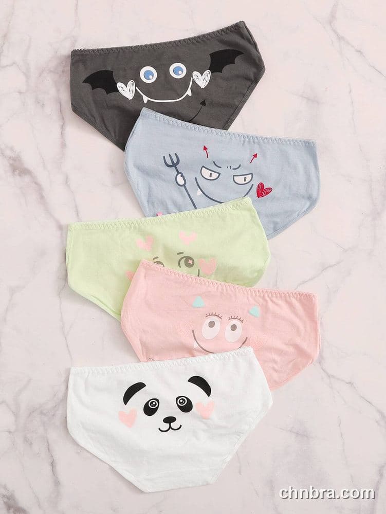 Women's Cotton Hipster Panties 5-Pack – Wholesale Panties Manufacturing Factory 2