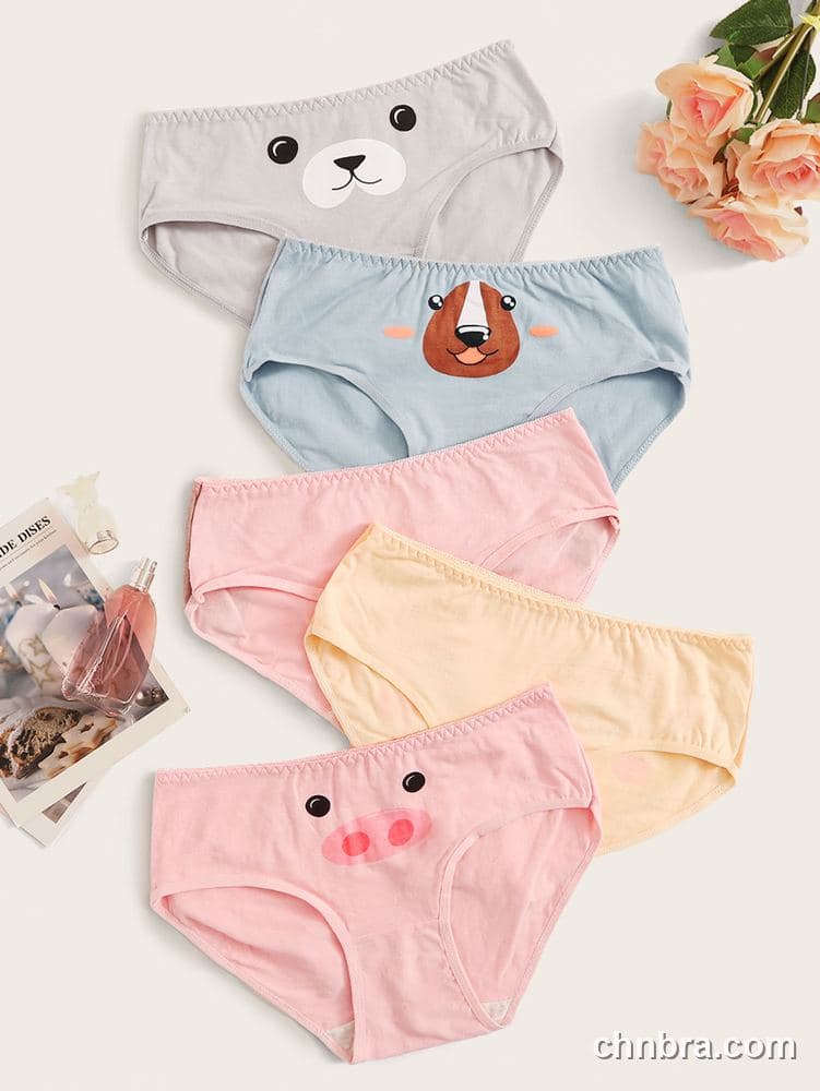 Custom Cotton Hipster Panties 5-Pack – Wholesale Direct from Factory