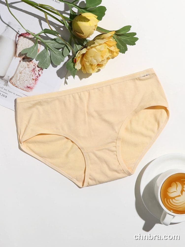 Beige Cotton Hipster Panties – Factory Wholesale, Everyday Wear