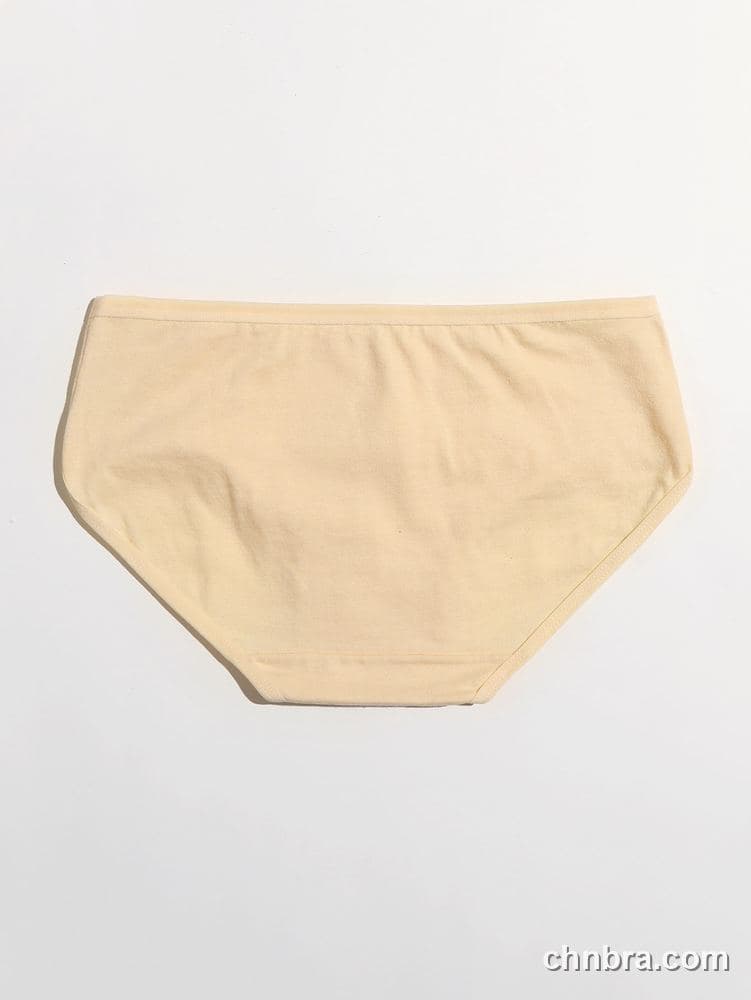 Beige Cotton Hipster Panties – Factory Wholesale, Everyday Wear 2