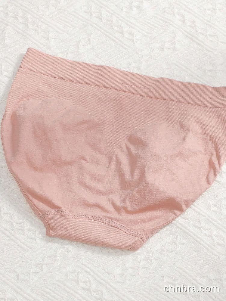 Custom Black Cable-Texture Seamless Hipster Panties 4-Pack – Wholesale Direct from Factory 11