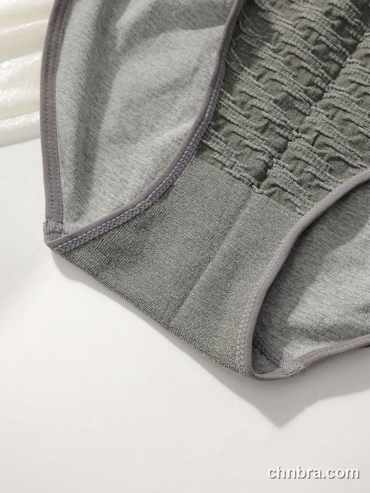 Custom Black Cable-Texture Seamless Hipster Panties 4-Pack – Wholesale Direct from Factory 29