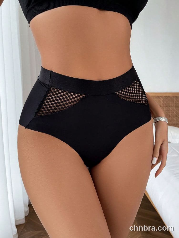 Wholesale Women's Black High-Waist Hipster Panties – Direct Factory 5