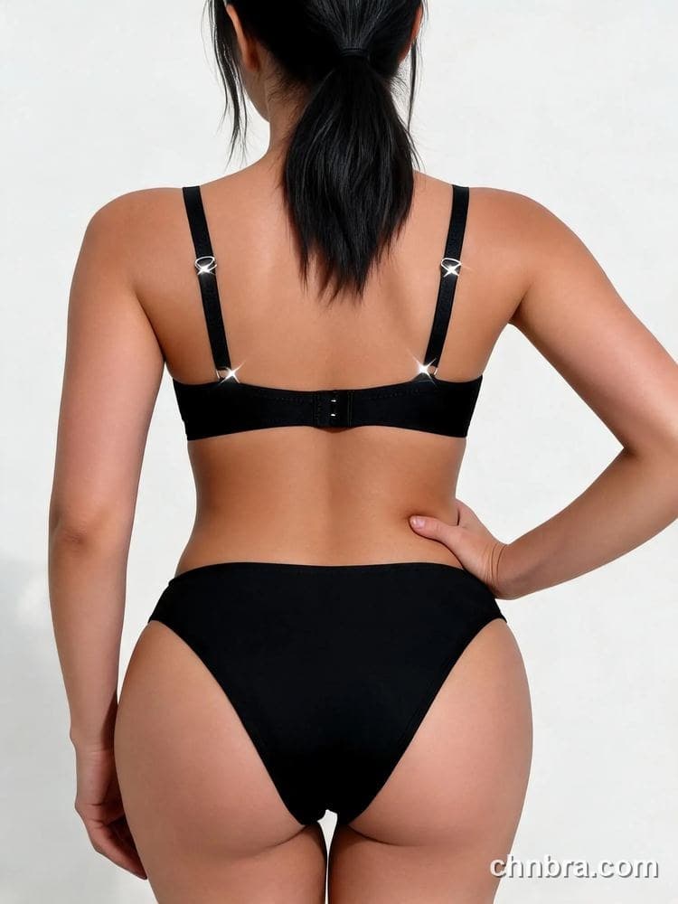 Wholesale Women Lace Underwire Bra & Thong Panty Set – Direct Factory Lingerie 2