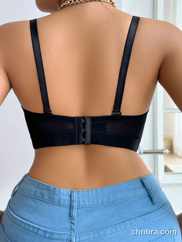 Wholesale Plus Size Black Smooth Molded Balconette Bra – Direct Factory 2