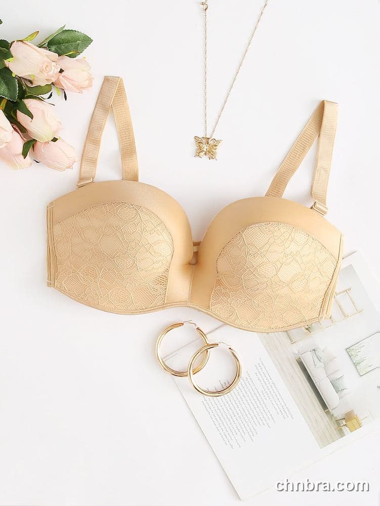 Plus Size Nude Strapless Multiway Bra – OEM / ODM Lingerie Manufacturer 2