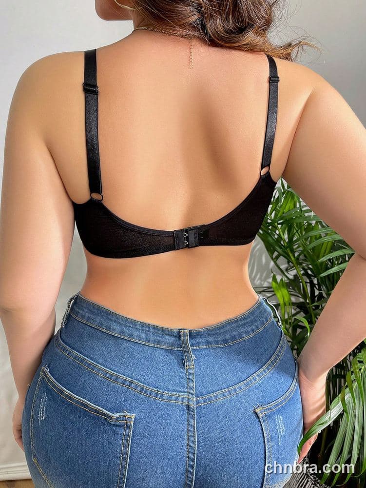 Wholesale Plus Size Black Rose Lace Top Panel – Direct Factory 2