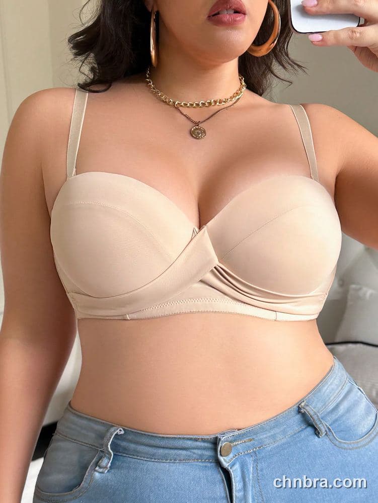 Wholesale Plus Size Nude Strapless Multiway Push-Up Bra – Direct Factory 3