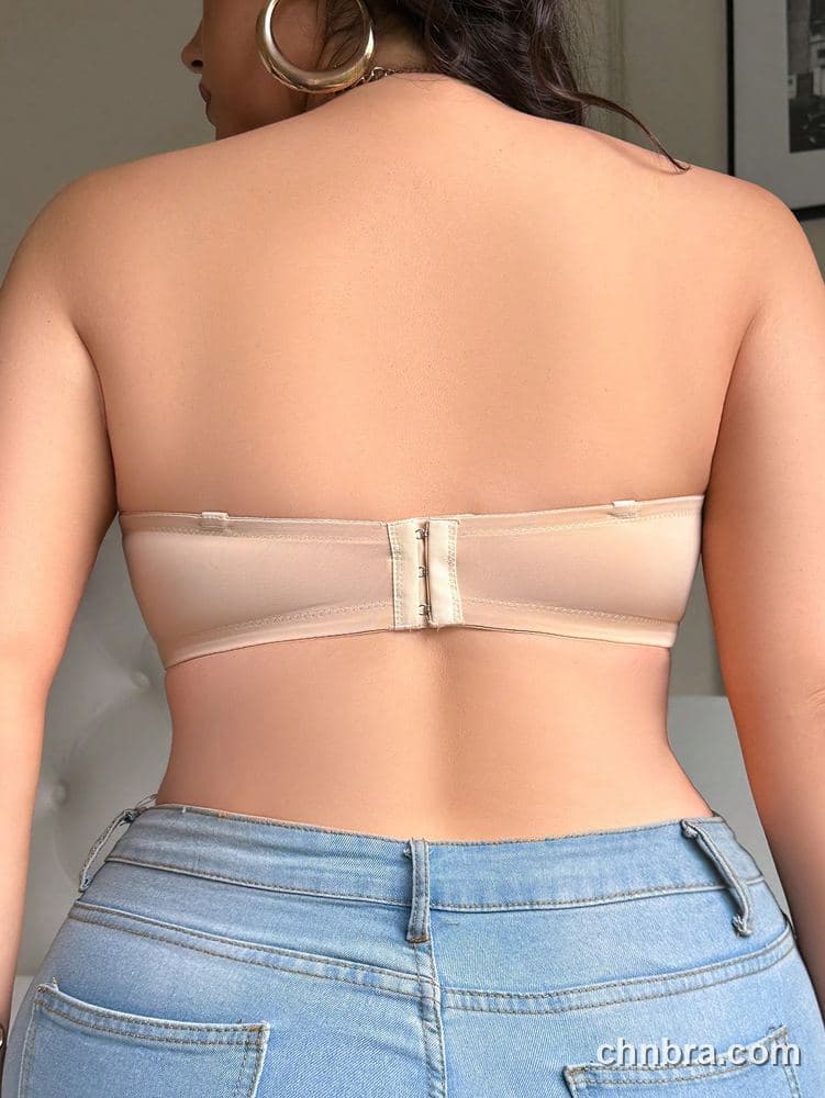 Wholesale Plus Size Nude Strapless Multiway Push-Up Bra – Direct Factory 6
