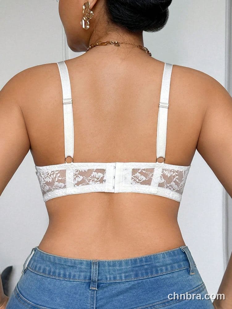 Plus Size Black Honeycomb Deep U-Plunge Push-Up Bra – Bulk Wholesale, Lingerie Supplier 13