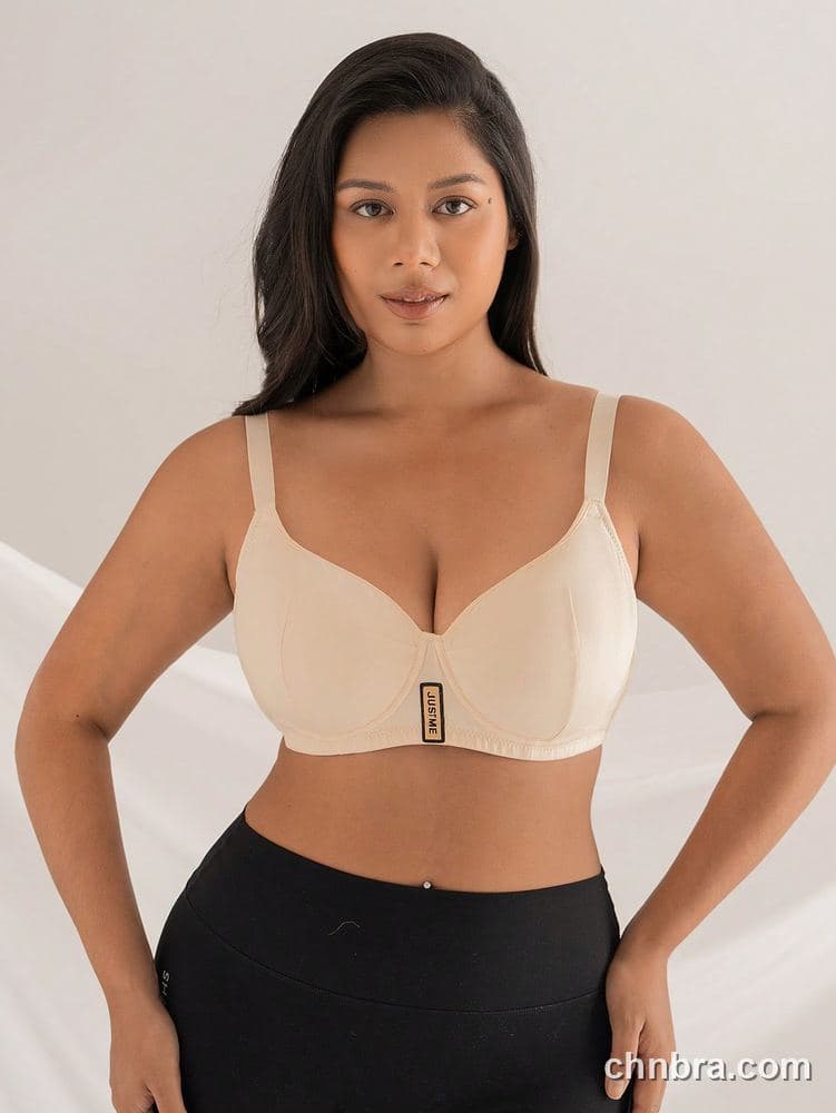 Plus Size Beige Smooth Full Coverage Bra – Bulk Wholesale, Lingerie Supplier 5