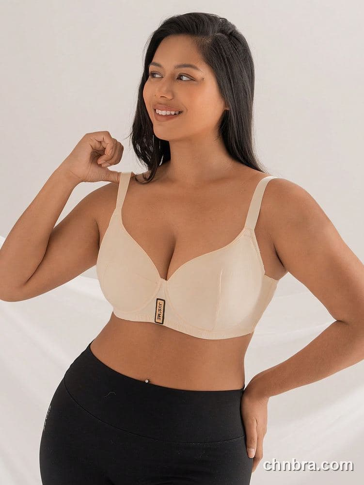 Plus Size Beige Smooth Full Coverage Bra – Bulk Wholesale, Lingerie Supplier 6