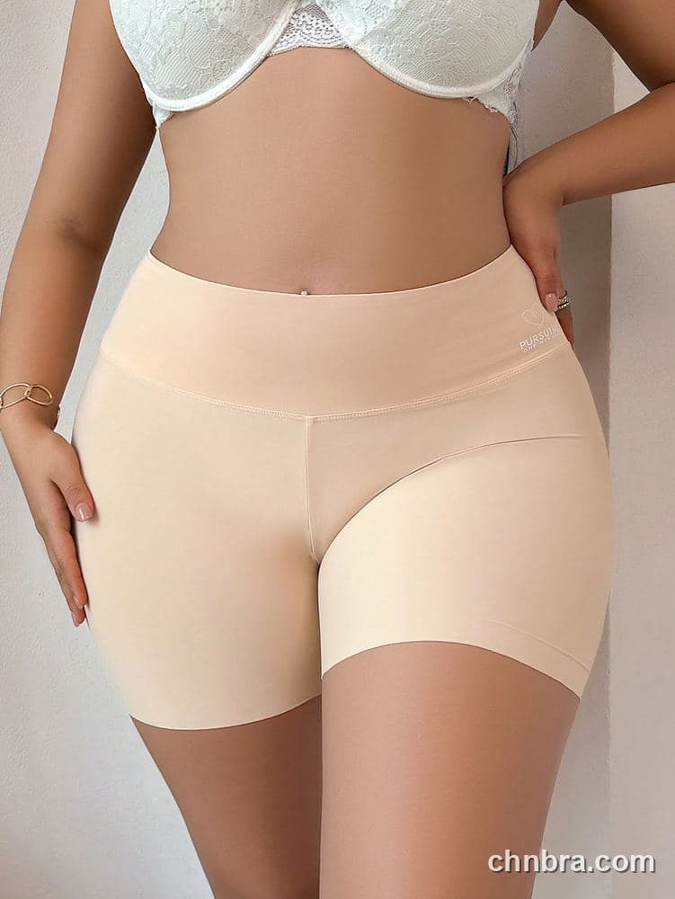 Plus Size Solid Black High-Waist Tummy-Control Short – Bulk Wholesale, Lingerie Supplier 7